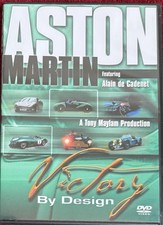 ASTON MARTIN Victory by Design DVD Alain De Cadenet Tony Mayam