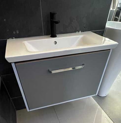 Crosswater grey color vanity - grey,