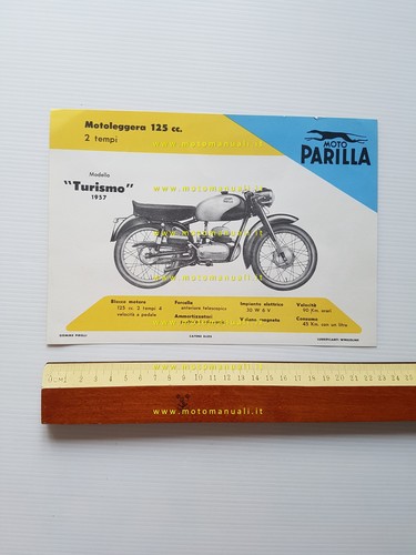 1957 parilla 125 - 1957, turismo