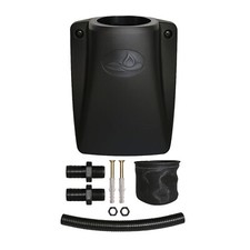 British made RainCatcher Black Filter Diverter: suitable for pipes up to 110mm