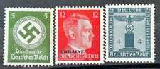 German stamps third reich - third,