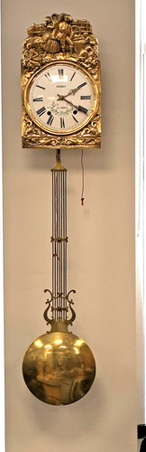 Antique ormulu wall clock - ormulu,