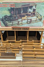 Western Stable Wooden Toy Set