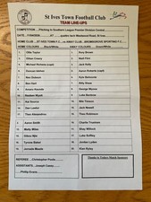 St Ives Town v Bromsgrove