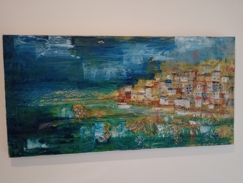 Original painting abstract - painting.,