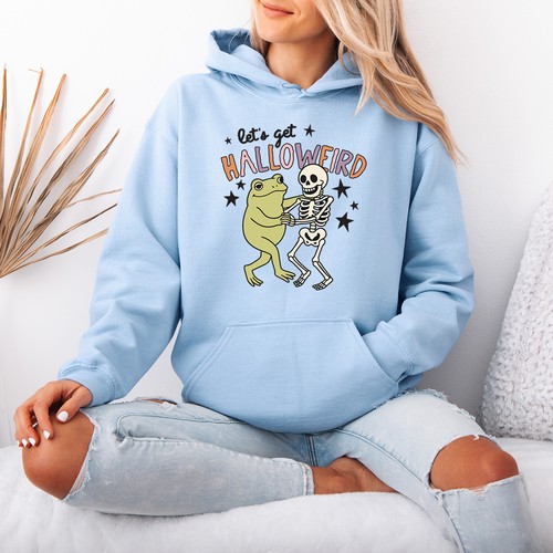Cute halloweird frog - cute,