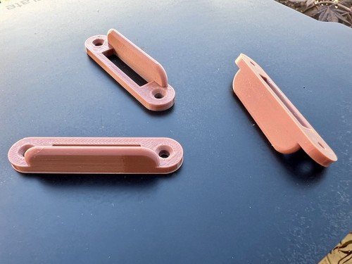 Striker plate for camper - plate,