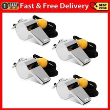 4 Pack Whistles Sports