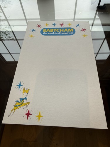 Vintage babycham menu card - babycham,