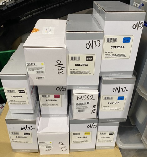 Mixed toner job - mixed,
