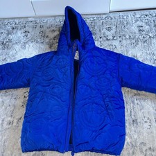 Blue Hooded Puffer Coat Next