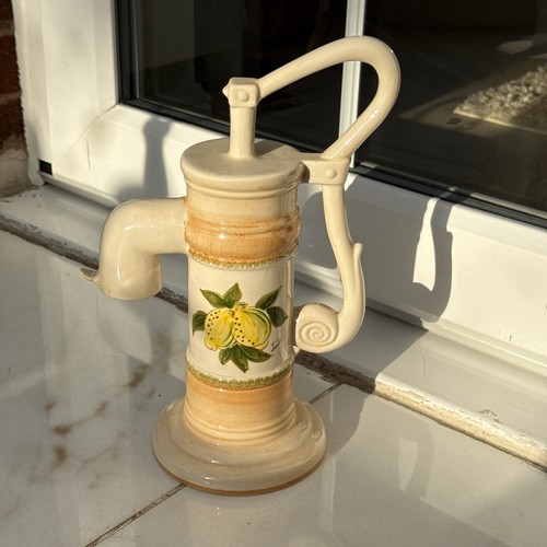 Vintage ceramic water pump