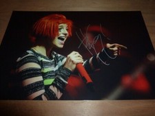 HAYLEY WILLIAMS signed 12X8 photo PARAMORE + COA