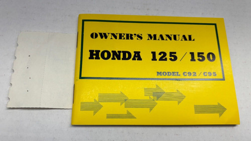 Nos honda c92 c95 - nos,