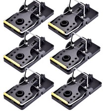 Mouse traps spring snap - 6x,