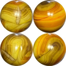 MINT 39/64"  ALLEY AGATE CO