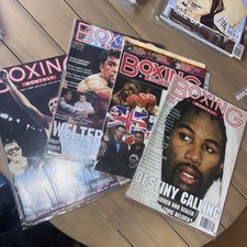 4 Boxing Monthly Magazines