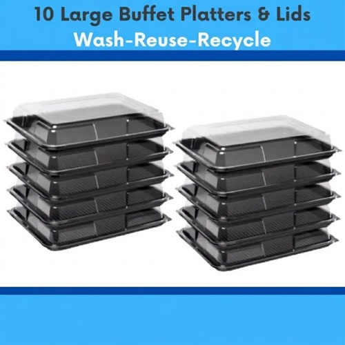 10x large black catering - large,