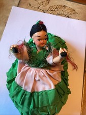 Vintage cloth topsy turvy doll