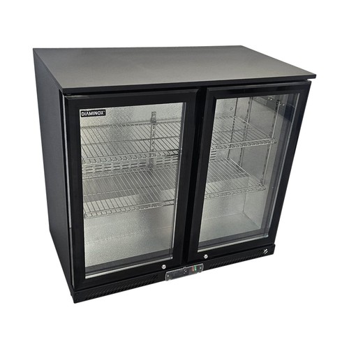Bottle fridge low double - bottle,