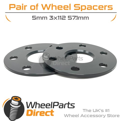 Wheel spacers black 3x112 - wheel,
