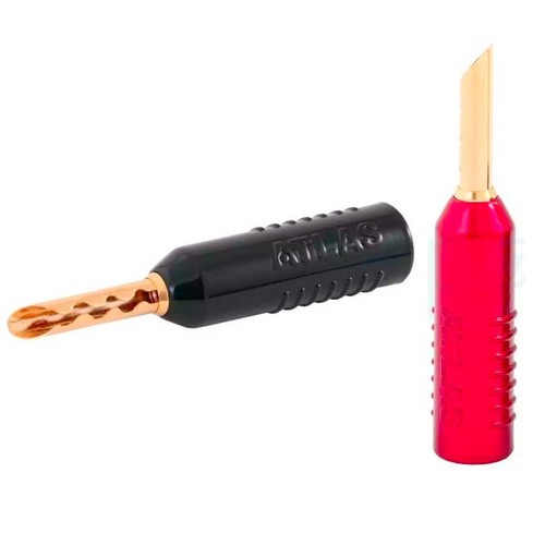 Atlas 4mm banana plugs - banana,
