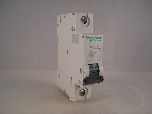 Schneider mcb amp single - schneider, 6