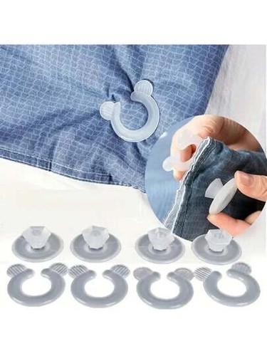 4pcs duvet cover clips anti - duvet,