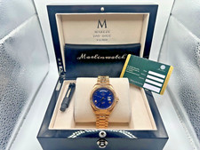 STUNNING GENTS AUTOMATIC BLUE MARLIN DAY DATE DIVERS WATCH, ONLY 100 EVER MADE!