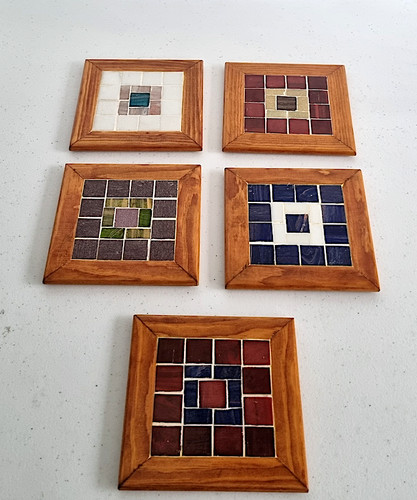 Handmade multi coloured - handmade, glass