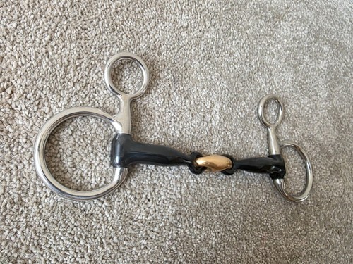 Baucher horse snaffle - horse,