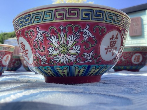 Collection chinese bowls - collection, of