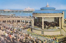 The Bandstand, Eastbourne, Vintage Postcard
