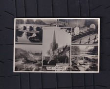 Real Photo Multiview Postcard Hathersage ( Derbyshire )