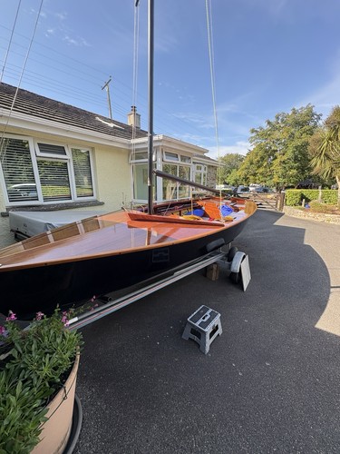 2022 wooden sailing dinghy - sailing,