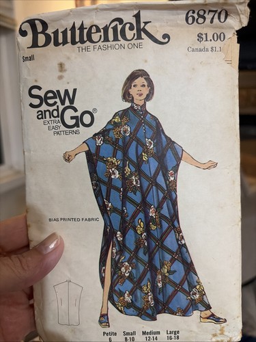 Butterick vintage caftan - butterick,