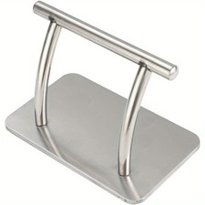 Stainless steel footrest foot - stainless,