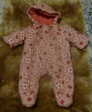 Babaluno Baby new born grow suit pink