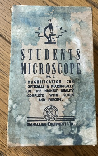 Vintage students microscope - vintage,