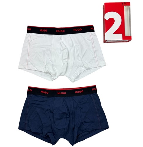 Boxers mens hugo - white, &