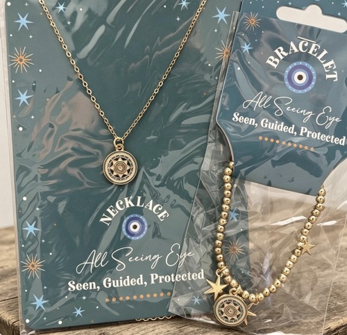 Evil eye necklace - eye,