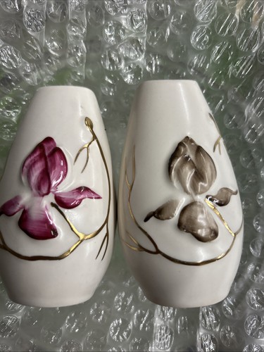 Carlton ware ceramic salt and - carlton,
