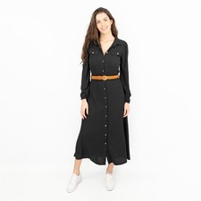 Oasis Womens Midi Dress Cord
