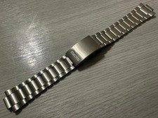 Rare 1980's Seiko stainless steel watch strap,Old Stock,9.5mm/20mm