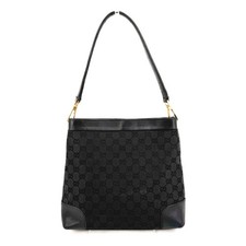 GUCCI GG canvas leather