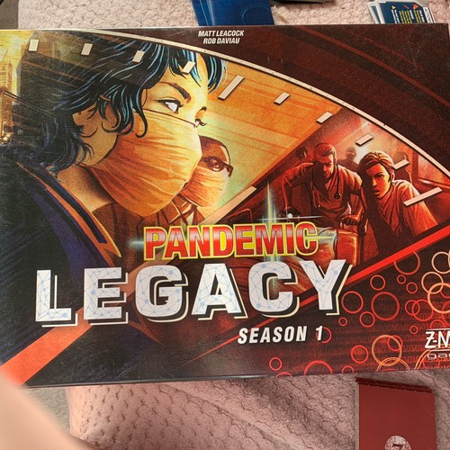 Man pandemic legacy red - pandemic,
