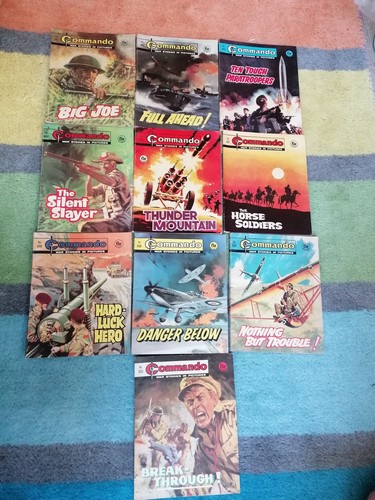 Vintage commando war - x,