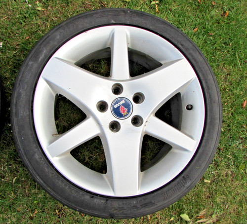 Saab 9 5 alloy wheel - 1, x