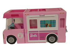 Barbie Pink Jet Plane & Pink Camper Van (04)