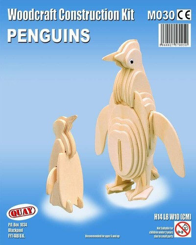 Penguins woodcraft - penguins,